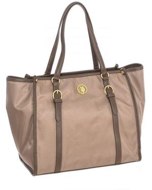 U.S. POLO ASSN. Beuhu5922Wip Shopping Bag - Natural