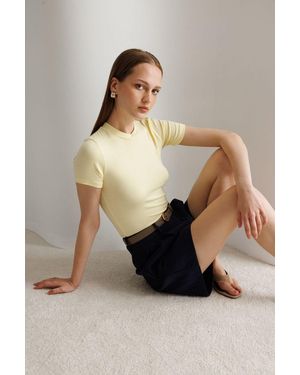 MixRay Cotton Tank Top - Natural