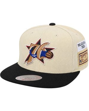 Mitchell & Ness Nba Philadelphia 76Ers Vintage Jockey Off Cap - White