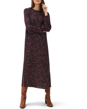 Phase Eight Cosmo Column Dress - Purple