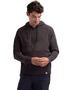 Trespass Rocky Active Full Zip Hoodie Marl) - Black