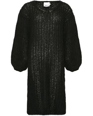 Noella Jasmin Gebreide Jurk In Zwart