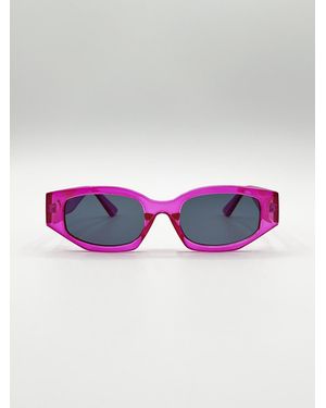 SVNX Angular Sunglasses - Purple