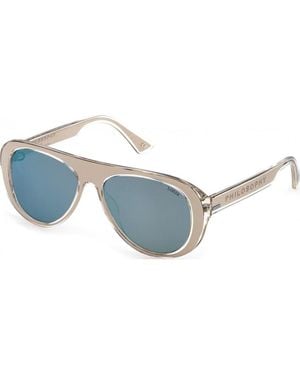Lozza Sl4255V56880X 56 Sunglasses - Blue