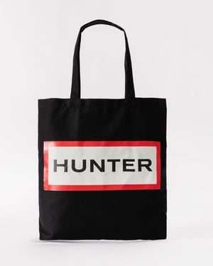 HUNTER Mclaine Shopper Tote - Black