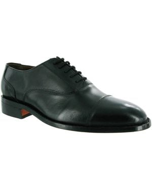Amblers James Leather Soled Oxford Shoe - Black