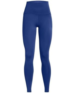 Under Armour Meridian Solid Patterned Shapewear Leggings - Blue