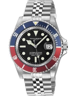 Haurex Italy Eterno 316L Dial Stainless Steel Bracelet Watch - Grey