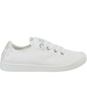 Roxy Bayshore Plus Plimsolls Canvas - White