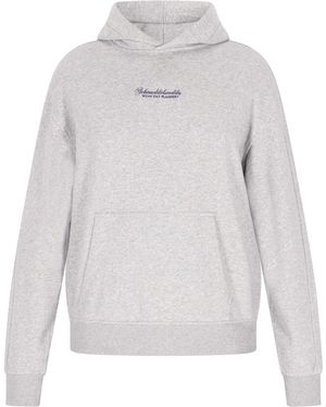 Schmuddelwedda Sweatshirt Melange - Wit