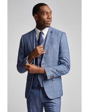 Antique Rogue Hemlock Raspberry Check Jacket - Blue