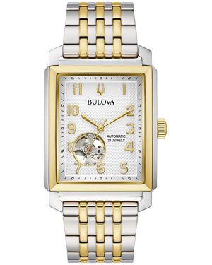 Bulova Sutton Automatic Watch 98A308 Material_Stainless_Steel - Multicolour