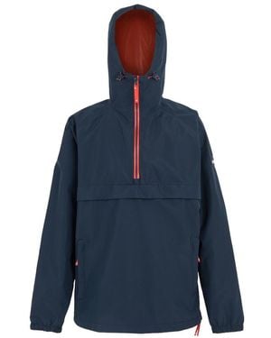 Regatta Tayan Waterproof Breathable Zip Neck Jacket - Blue