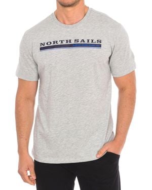 North Sails Short Sleeve T-Shirt 9024040 - Grey
