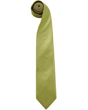 PREMIER Kleuren Mode Stropdas (grasgroen)