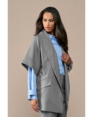Mart Visser Roseline Lurex Blazer - Blauw