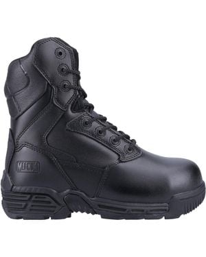 Magnum Stealth Force Leather Safety Boots - Black