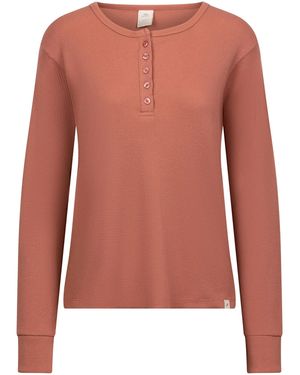Trespass Ladies Morvenna Long-Sleeved Top (Clay) - Pink