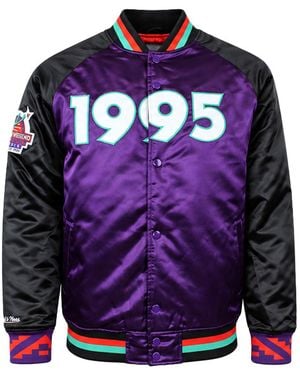 Mitchell & Ness 1995 Nba All-Star Game Satin Jacket - Blue