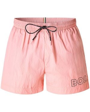 BOSS Mooneye Swim Shorts - Pink