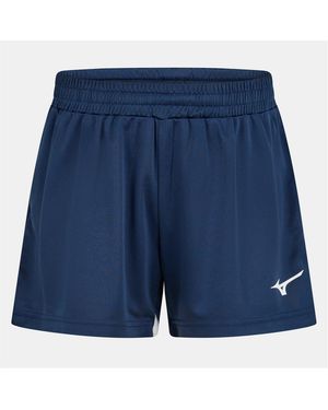 Mizuno Project Rock Handball Bermuda Shorts With Elasticated Waistband - Blue