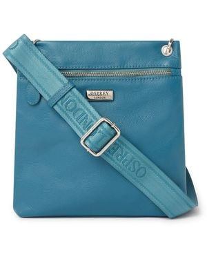 Osprey Accessories Miami Leather Crossbodyody Bag - Blue