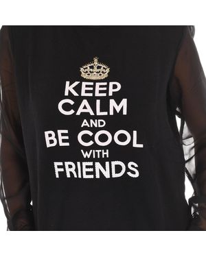 Met Sweatshirt Badly - Black