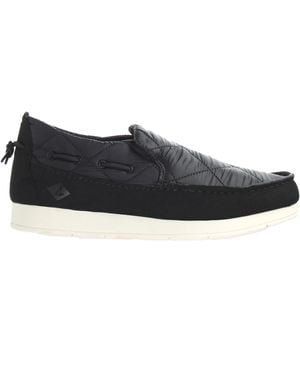 Sperry Top-Sider Moc-Sider Nylon Shoes - Black