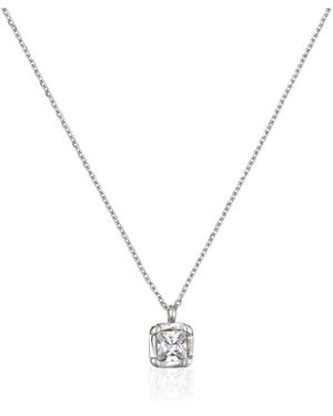 Orphelia 925 Sterling Chain With Pendant - Metallic
