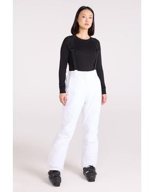 Mountain Warehouse 'Moon' Ski Trousers Warm Insulated Snow Proof Elastic Waist Winter Trouser - White