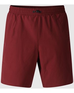 Umbro Pro Training Woven Shorts (Cabernet) - Red