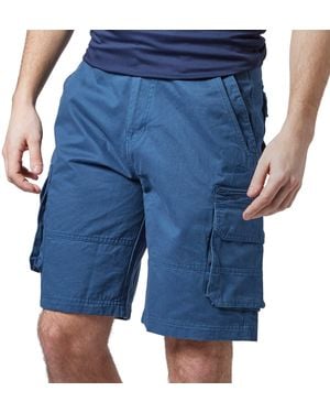 Peter Storm Meteor Ii Walking & Hiking Cargo Shorts With Six Pockets, Relaxed Fit - Blue