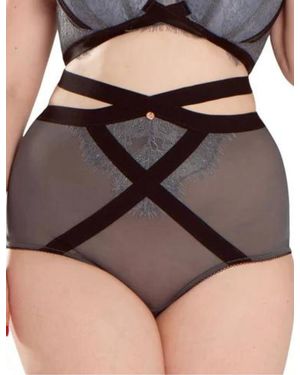 Curvy Kate Captivate High Waist Brief - Brown