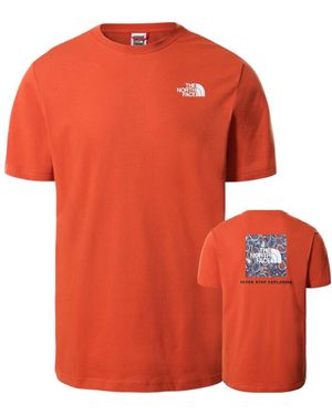 The North Face Box T-Shirt Cotton - Orange