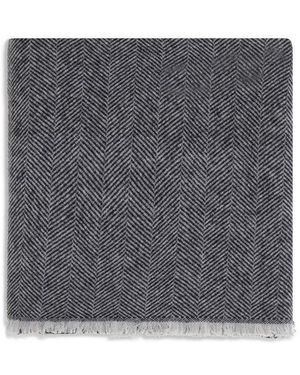 Brunello Cucinelli Grijze Kasjmier Sjaal - Grijs