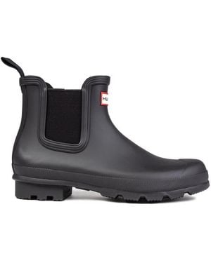 HUNTER Original Chelsea Boots - Black
