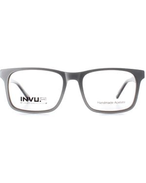 INVU Rectangle Petrol B4008 - Brown