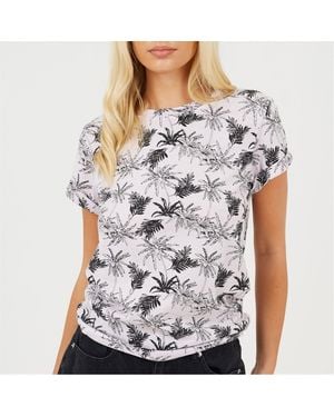 Brave Soul Shrt Slv Tee - Grey