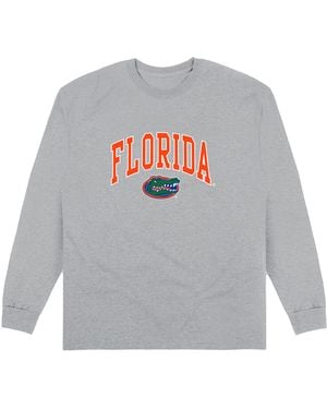 Park Fields Florida Gators Campus Spirit Graphic Light Heather Sweatshirt - Grey