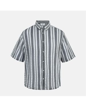 Firetrap Regular Fit Short Sleeve Shirt - Blue