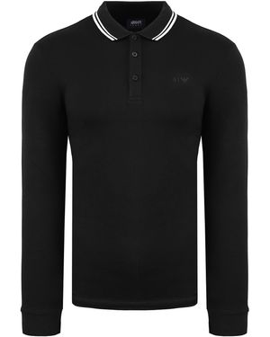 Armani Jeans Polo Shirt - Black