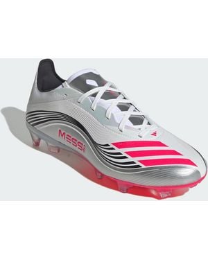 adidas Originals F50 Messi Pro Firm Ground Boots - White