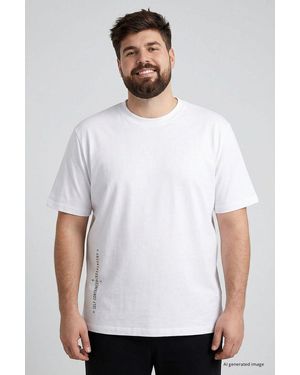 TOMMY LIFE Cotton Elastane T-Shirt - White
