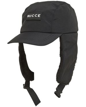 Nicce London Knitted Trapper Hat - Black