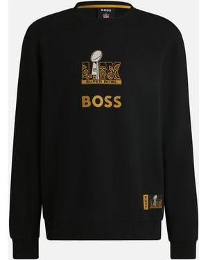 BOSS Sweatshirt X Nfl Wilkins In Zwart