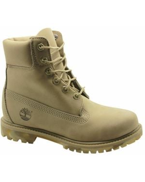Timberland Af Premium Nubuck 6 Inch Camo Sole Boots A148U Z11B Z25A Leather (Archived) - Green