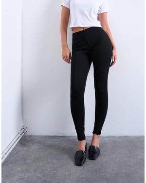 Topshop Unique Hourglass Full Length Heavy Weight Legging - Grey