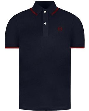 Sergio Tacchini Iconic Polo Shirt Cotton - Blue