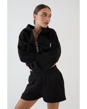 DSGN Studio Loose Fit Sweat Short - Black