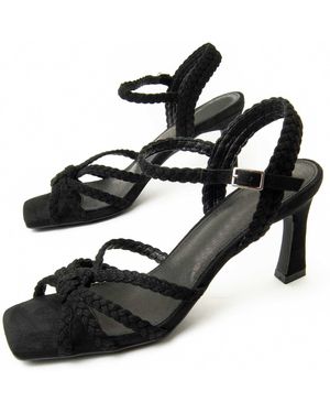 Montevita Heel Sandal Sanndal22 - Black
